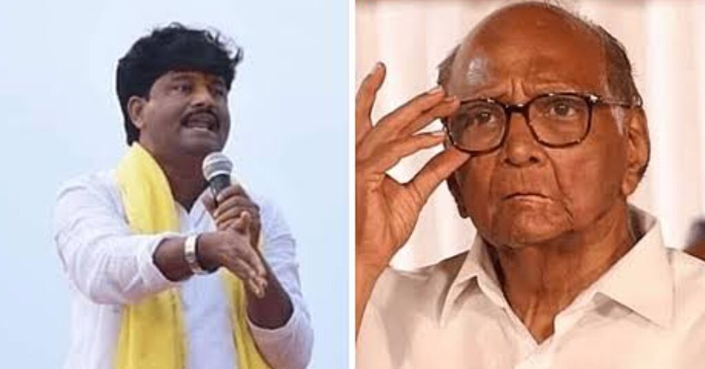 gopichand padalkar on sharad pawar
