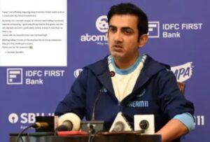 gautam gambhir
