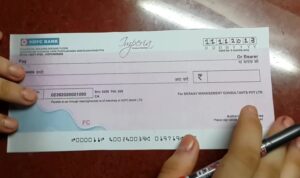 cheque book